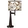 Giclee Glow Novo 30 3/4" Craftsman Mosaic Shade Bronze Table Lamp
