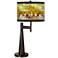 Giclee Glow Novo 30 3/4" High Lily Dark Bronze Table Lamp