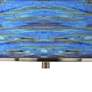 Thumbnail2 of Giclee Glow Oceanside 16" Wide Modern Blue Pendant Light more views