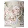 Giclee Glow Rosy Blossoms Giclee 23 1/2" High Droplet Table Lamp