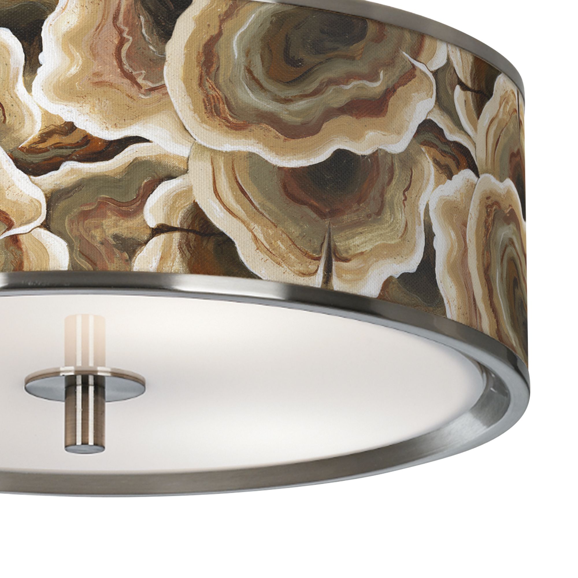 Image 3 Giclee Glow Ruffled Feathers 14" Wide Ceiling Light more views