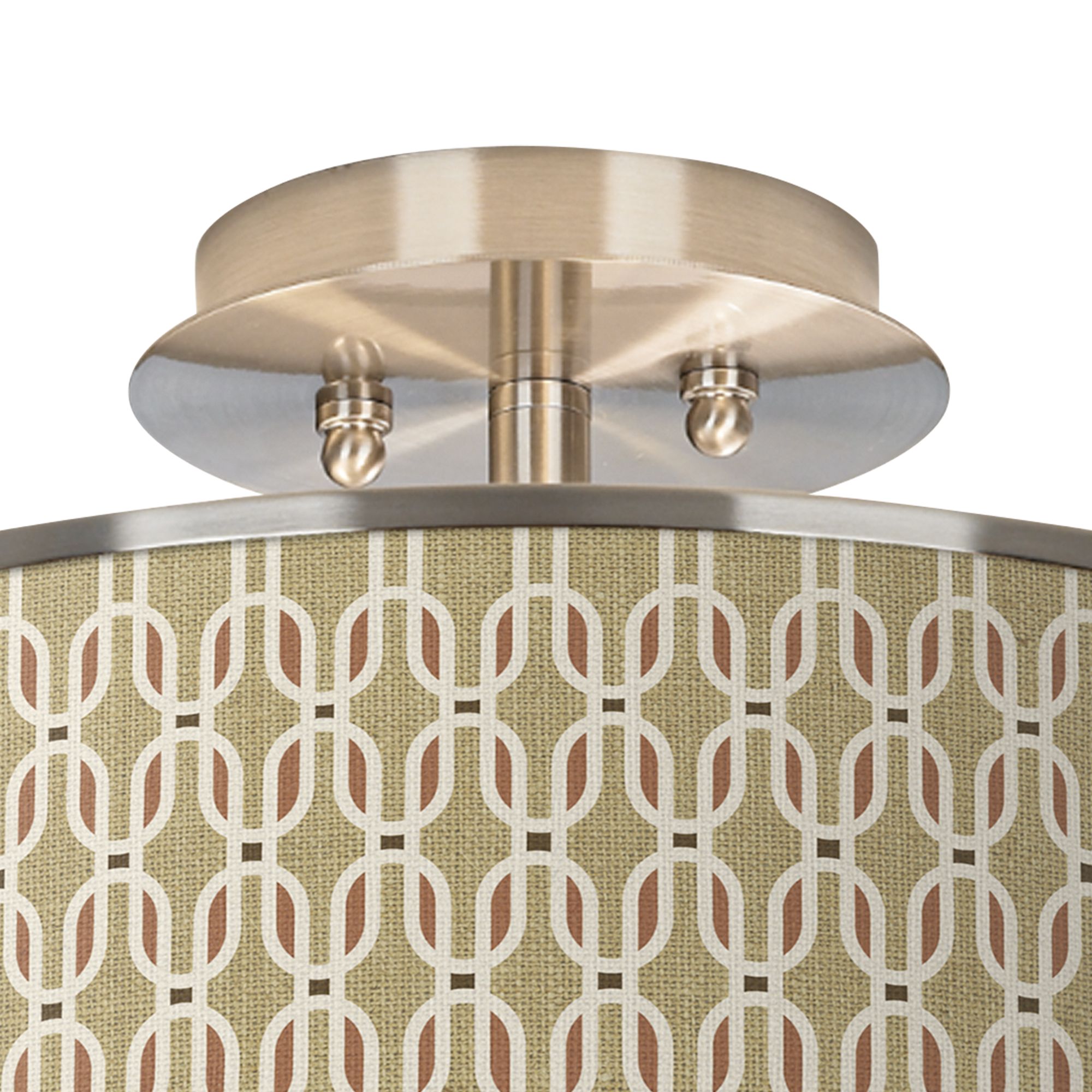 Image 2 Giclee Glow Rustic Mod 14" Wide Ceiling Light more views