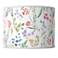 Giclee Glow Spring's Joy Flower Drum Lamp Shade 13.5x13.5x10 (Spider)
