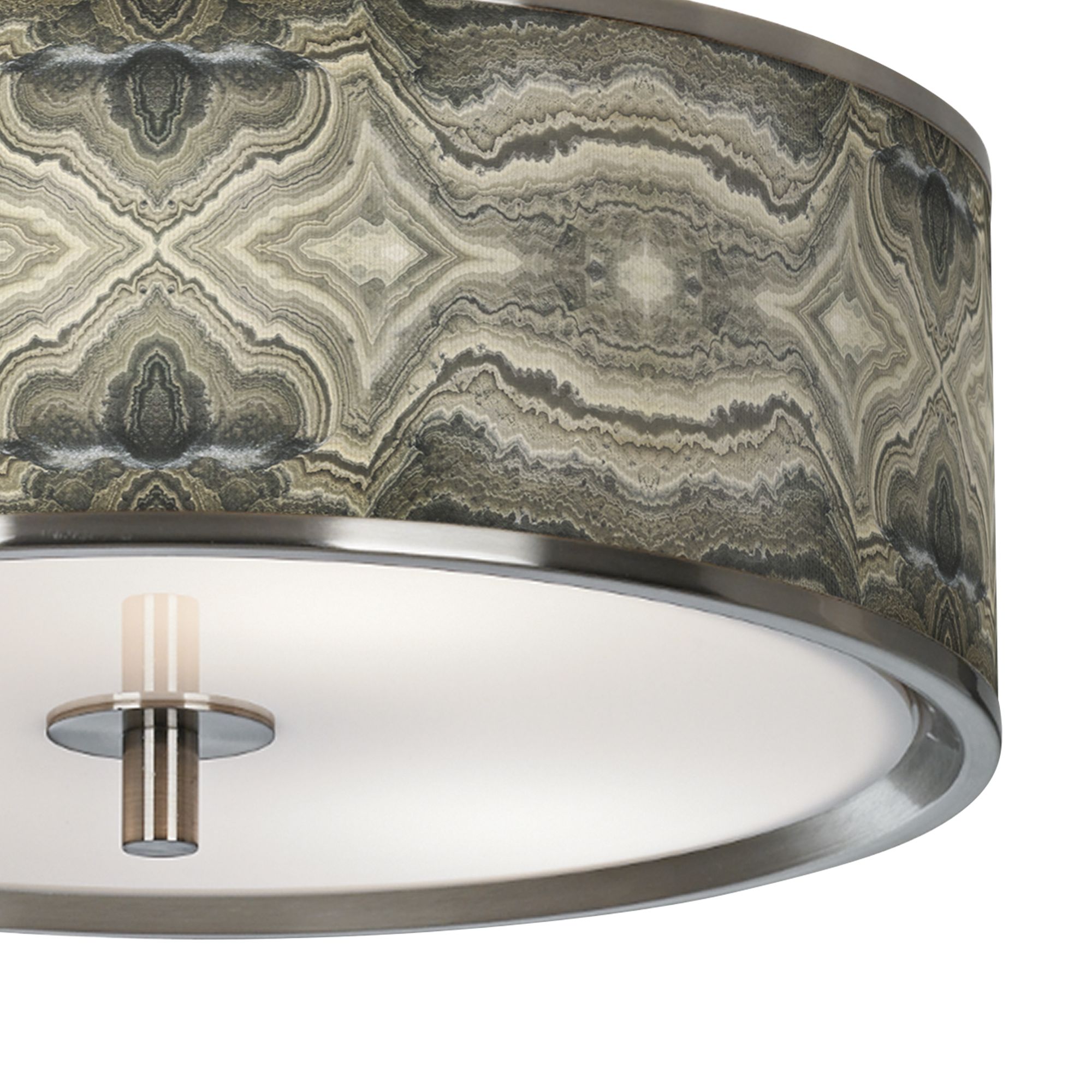 Image 3 Giclee Glow Sprouting Marble 14" Wide Ceiling Light more views