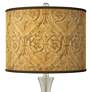 Giclee Glow Trish 24" Golden Versailles Nickel Touch Lamps Set of 2