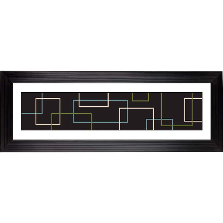 Image 1 Giclee Matrix Stepped Strip 52 1/8 inch Wide Wall Art