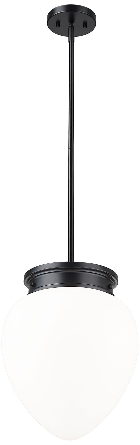 Image 5 Gideon by Z-Lite Matte Black 1 Light Pendant more views