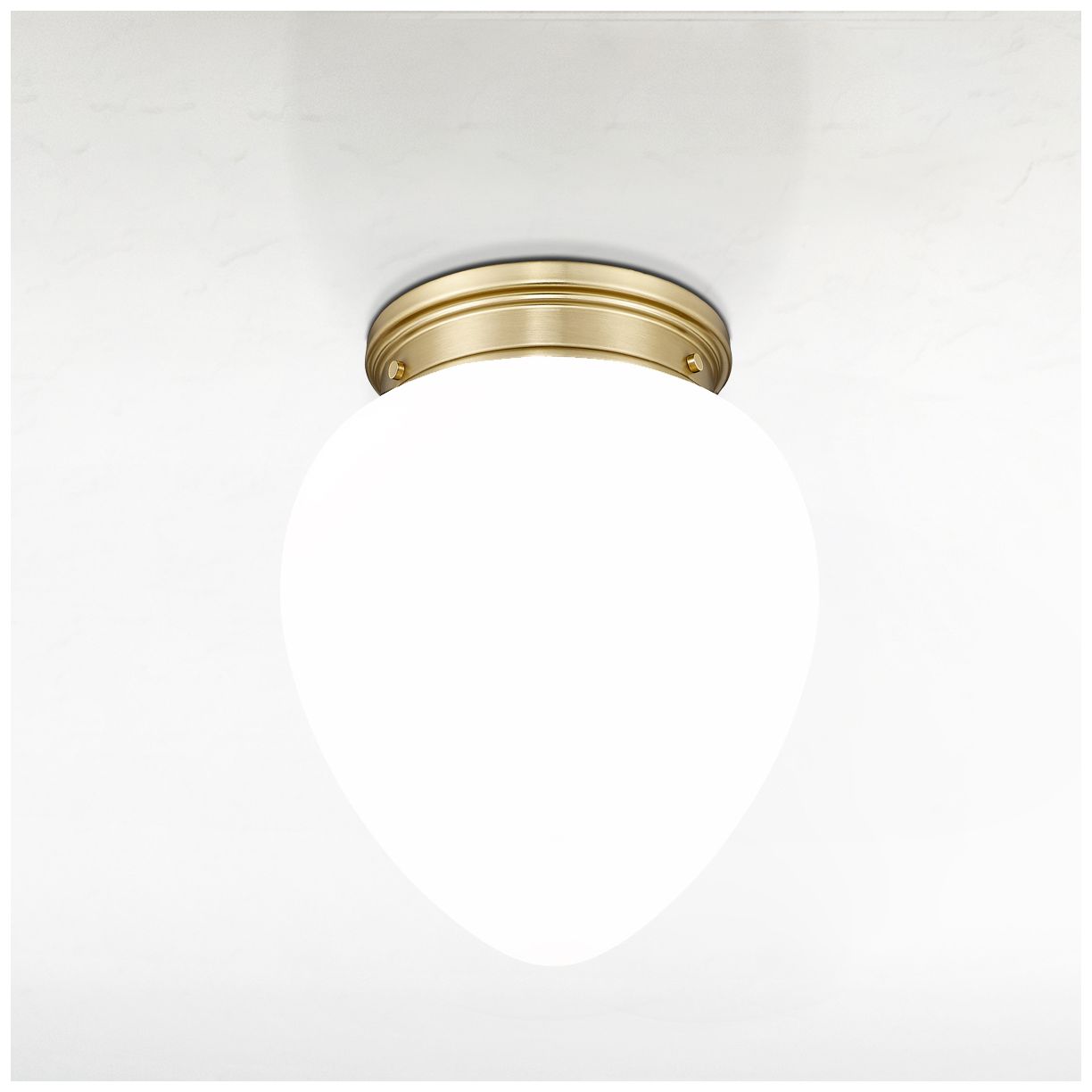 Image 2 Gideon by Z-Lite Modern Gold 1 Light Flush Mount more views