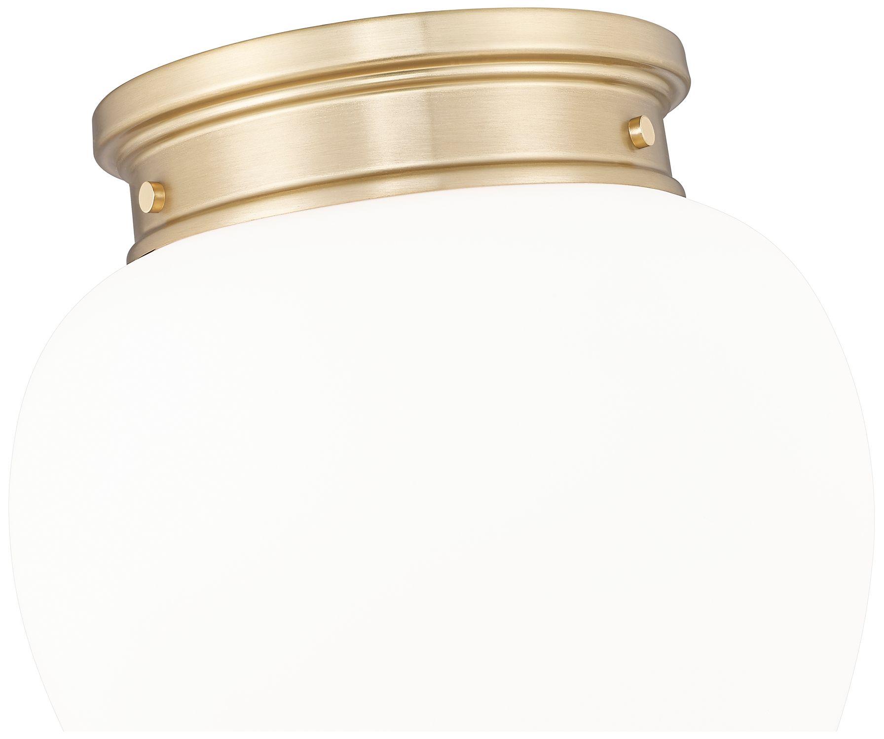 Image 5 Gideon by Z-Lite Modern Gold 1 Light Flush Mount more views