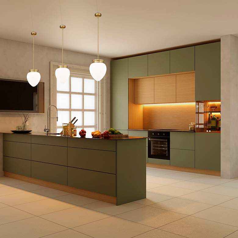 Image 4 Gideon by Z-Lite Modern Gold 1 Light Pendant more views