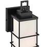 4_Gilbert 11 1/2" High Matte Black Outdoor Wall Light more views