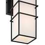 5_Gilbert 11 1/2" High Matte Black Outdoor Wall Light more views