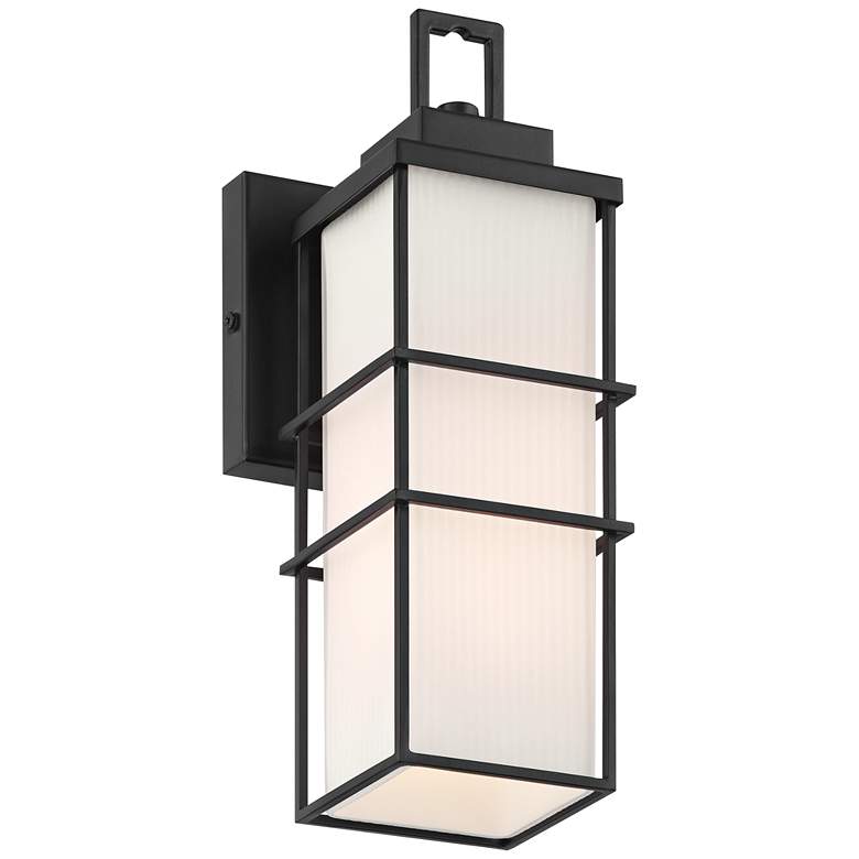 Image 6 Gilbert 11 1/2" High Matte Black Outdoor Wall Light more views