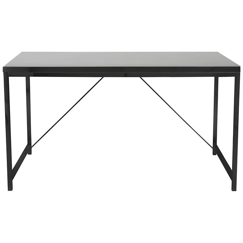 Image 2 Gilbert 47 1/4" Wide Black Rectangular Desk more views