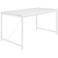 Gilbert 47 1/4" Wide White Rectangular Desk