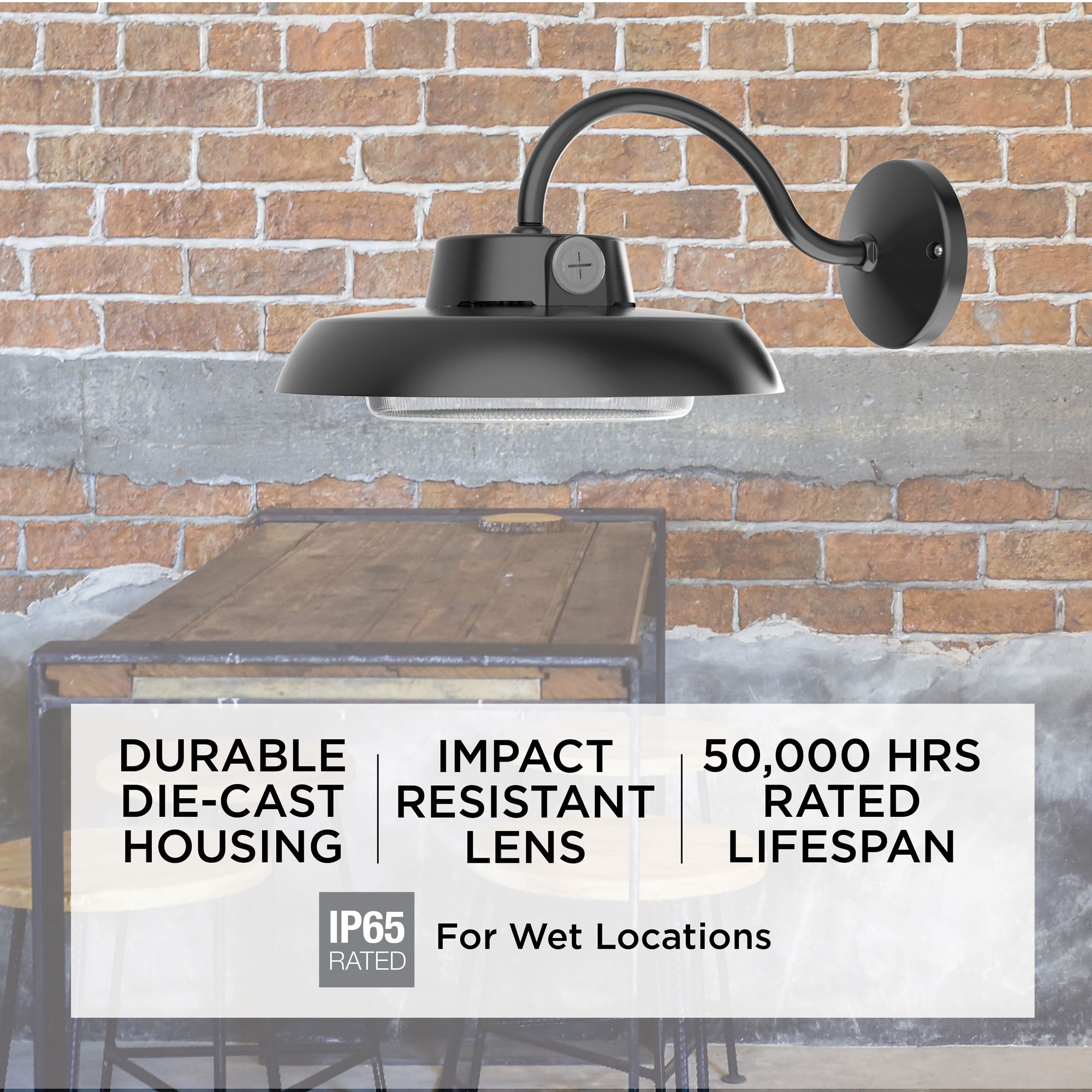 Image 7 Gilbert 7.5" High Black LED Outdoor Sconce more views