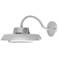 Gilbert 7.5" High Textured Grey LED Outdoor Sconce