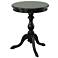 Gilda Antique Black Side Table