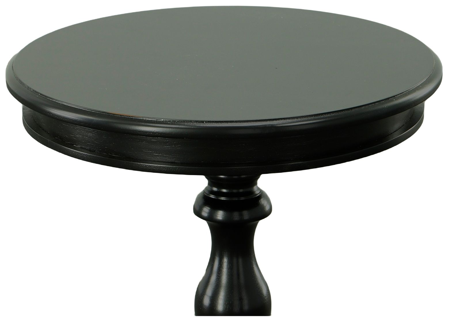 Image 3 Gilda Antique Black Side Table more views