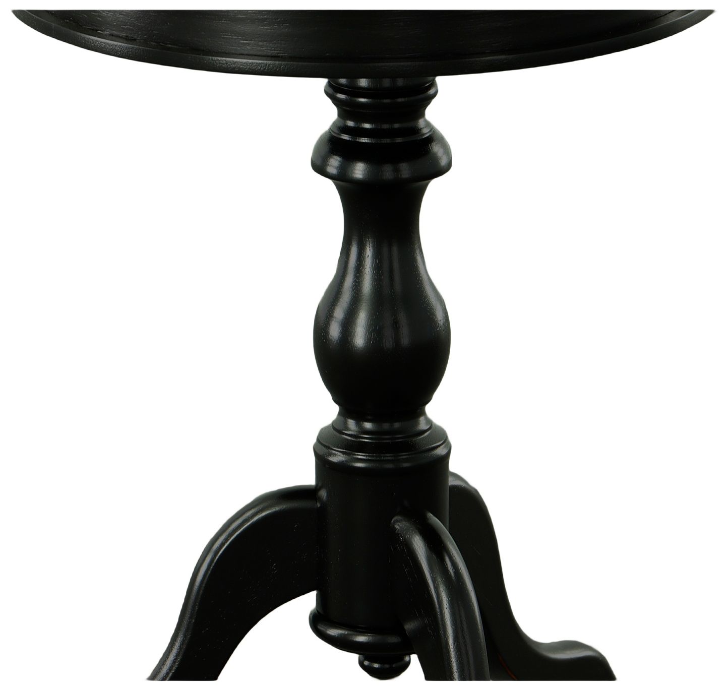 Image 4 Gilda Antique Black Side Table more views