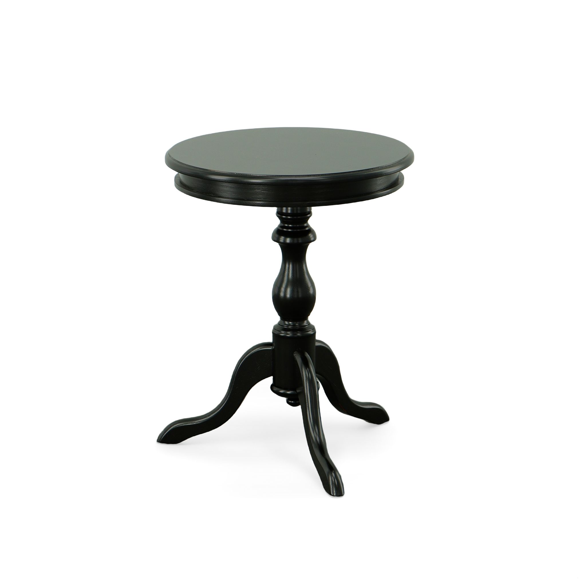 Image 5 Gilda Antique Black Side Table more views