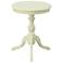 Gilda Antique Ivory Side Table