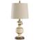 Gilda Table Lamp - Distressed Cream - Distressed Cream - Textured White