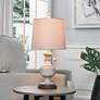 1_Gilda Table Lamp - Distressed Cream - Distressed Cream - Textured White