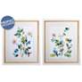 1_Gilded Garden 28"W x 34"H Framed Art Set of 2