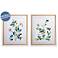 Gilded Garden 28"W x 34"H Framed Art Set of 2