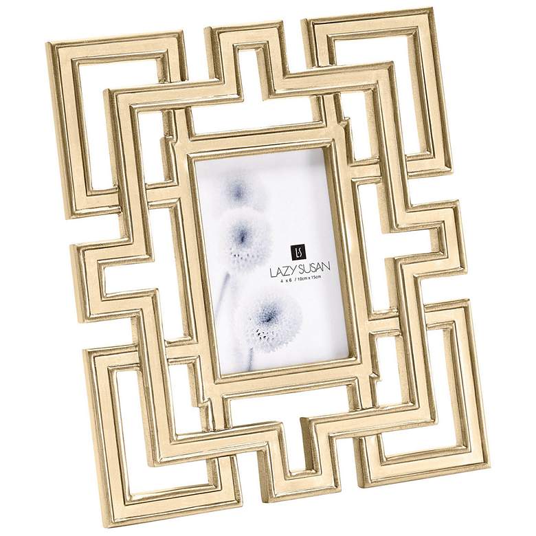 Image 1 Gilded Garden Gate 4x6 Decorative Photo Frame