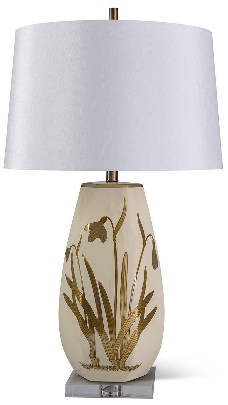 Image 2 Gilded Iris Lamp more views