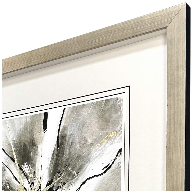 Image 4 Gilded Petal Expansion I 30"W x 37"H Framed Art more views