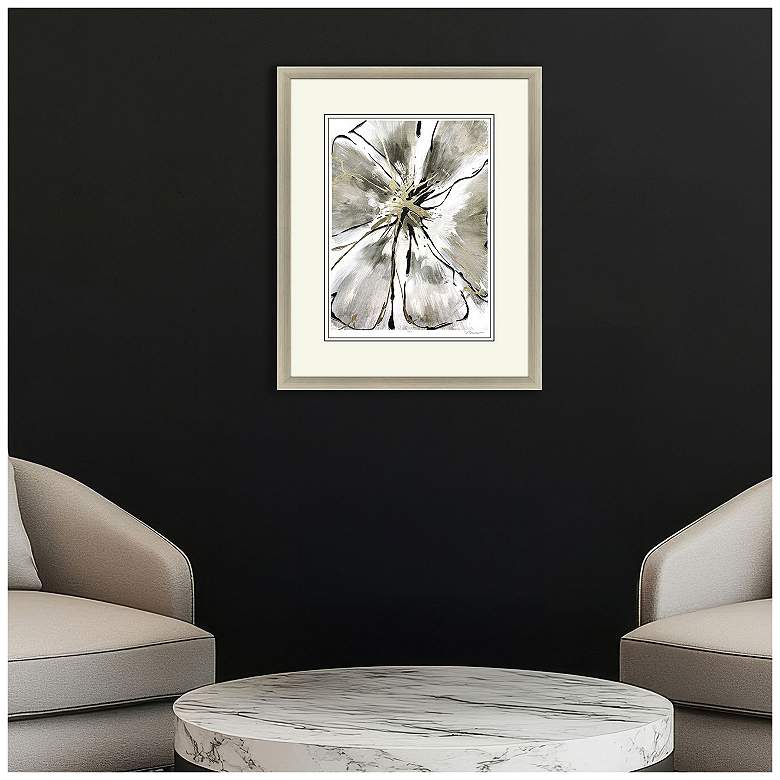 Image 5 Gilded Petal Expansion I 30"W x 37"H Framed Art more views