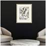 5_Gilded Petal Expansion I 30"W x 37"H Framed Art more views
