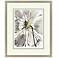 Gilded Petal Expansion II 30"W x 37"H Framed Art
