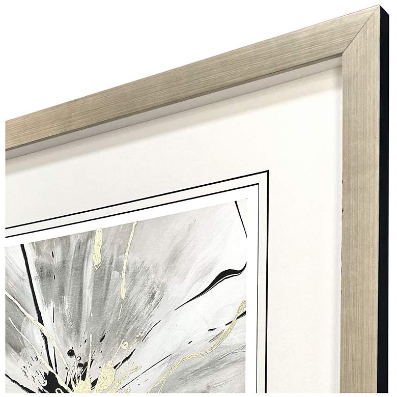 Image 4 Gilded Petal Expansion II 30"W x 37"H Framed Art more views