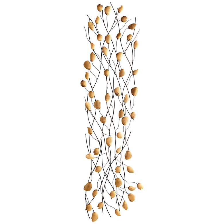 Image 1 Gilded Vine Gold 61 1/2" High Wall Art