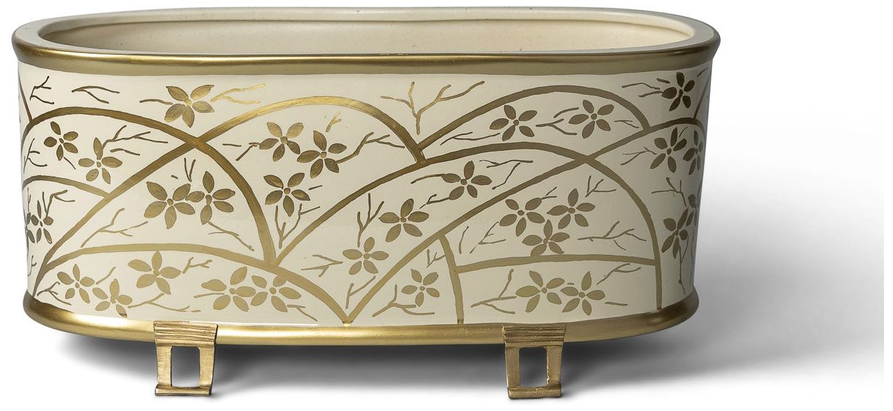 Image 2 Gilder Arbor Oval Planter more views