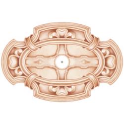 Gilles Square 36&quot; Wide Repositionable Ceiling Medallion
