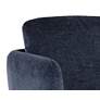 5_Gilley Bergen Navy Fabric Swivel Lounge Chair more views