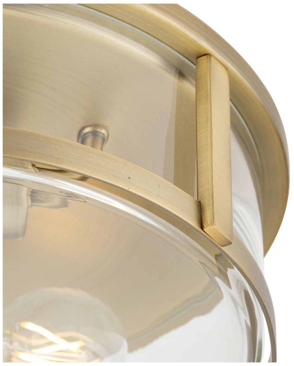 Image 6 Gilliam Collection 12-5/8 in. Two-Light Flush Mount P350253 more views