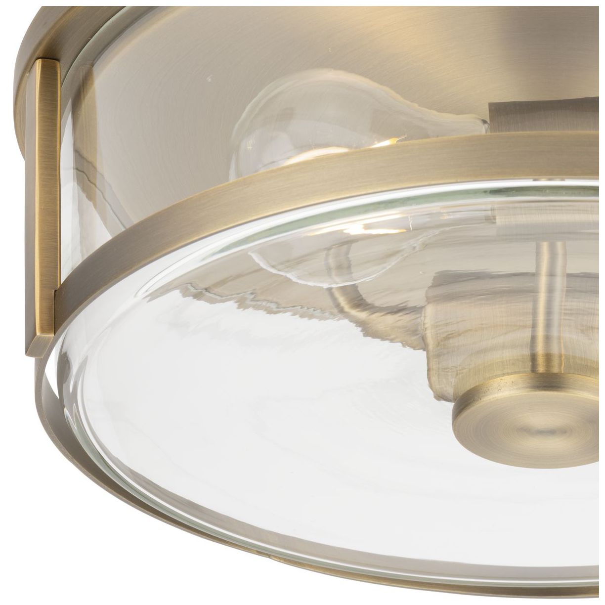 Image 7 Gilliam Collection 12-5/8 in. Two-Light Flush Mount P350253 more views