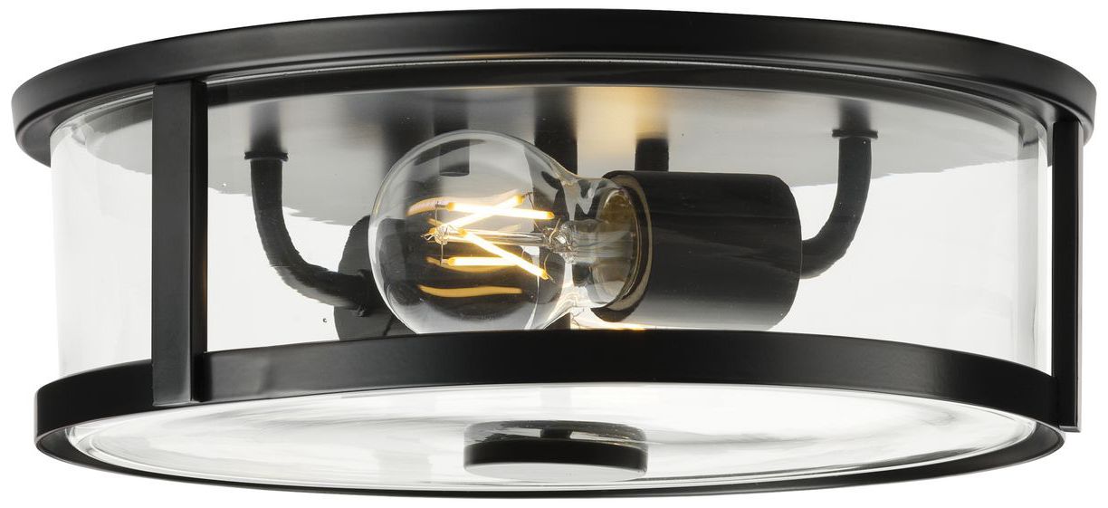 Image 3 Gilliam Collection 12-5/8 in. Two-Light Flush Mount P350253 more views
