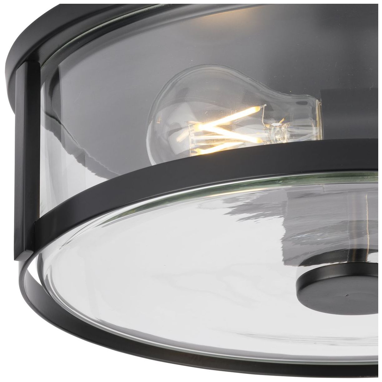 Image 6 Gilliam Collection 12-5/8 in. Two-Light Flush Mount P350253 more views