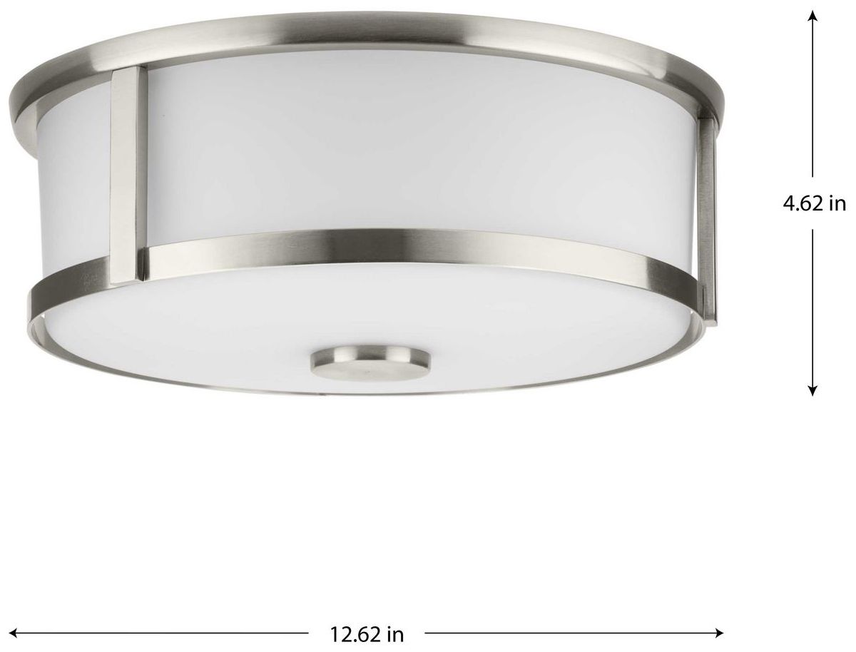 Image 4 Gilliam Collection 12-5/8 in. Two-Light Flush Mount P350254 more views