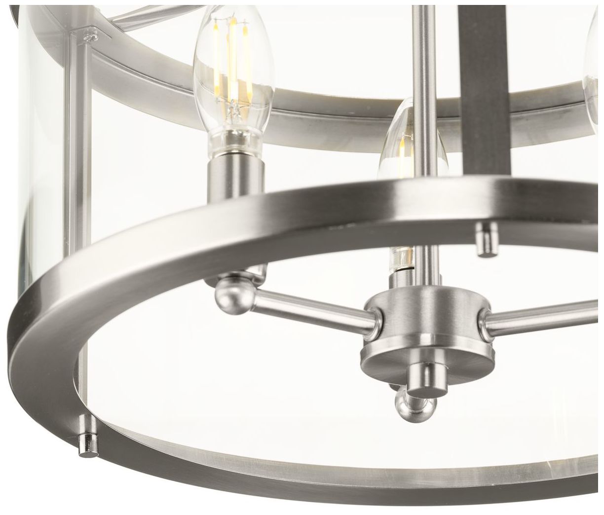 Image 7 Gilliam Collection 13 in. Three-Light Semi-Flush Mount more views
