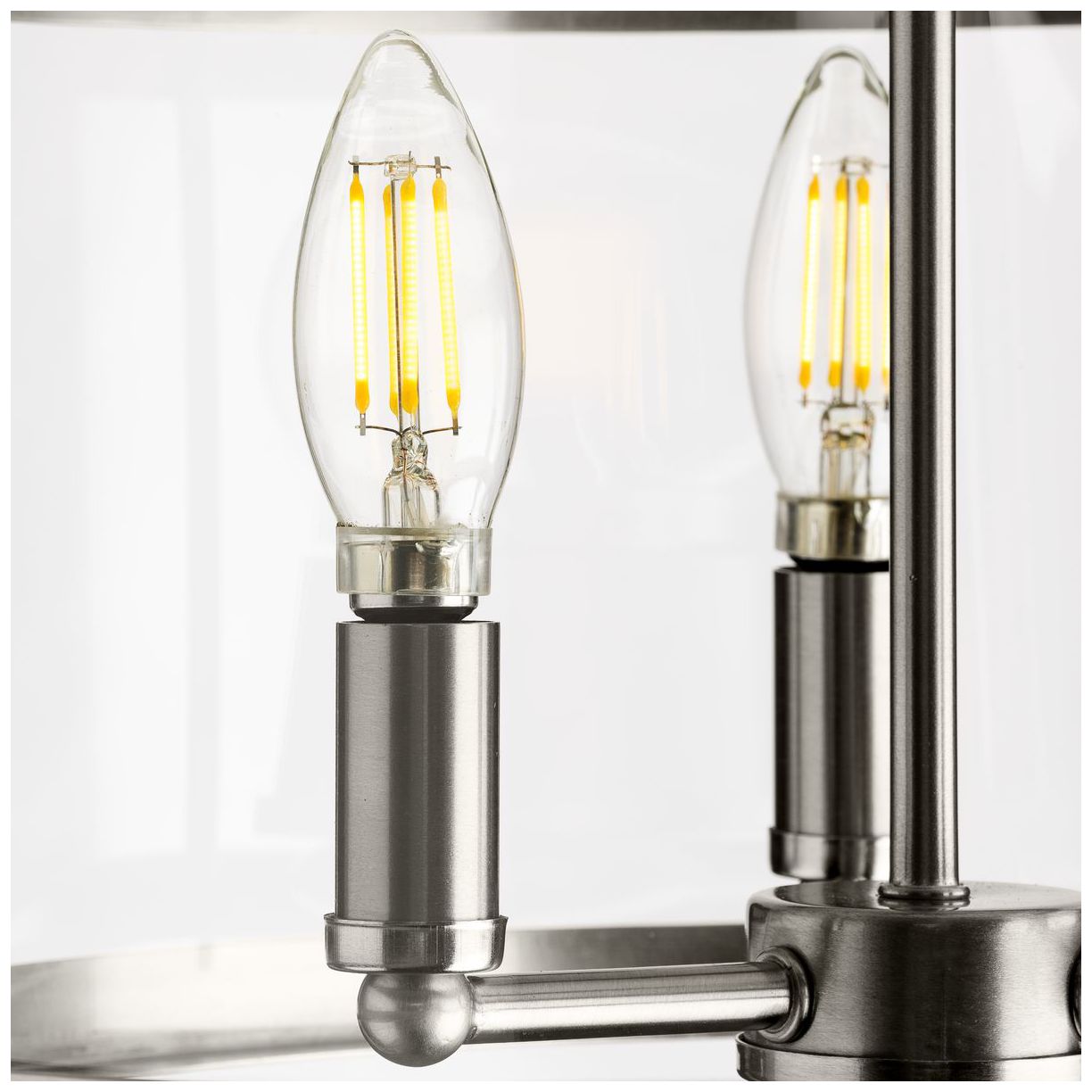 Gilliam Collection 13 in. Three-Light Semi-Flush Mount