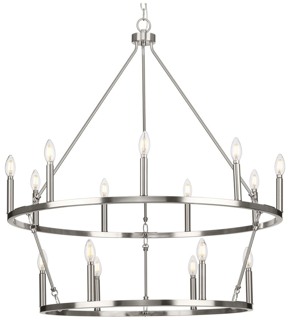 Gilliam Collection Fifteen-Light Chandelier