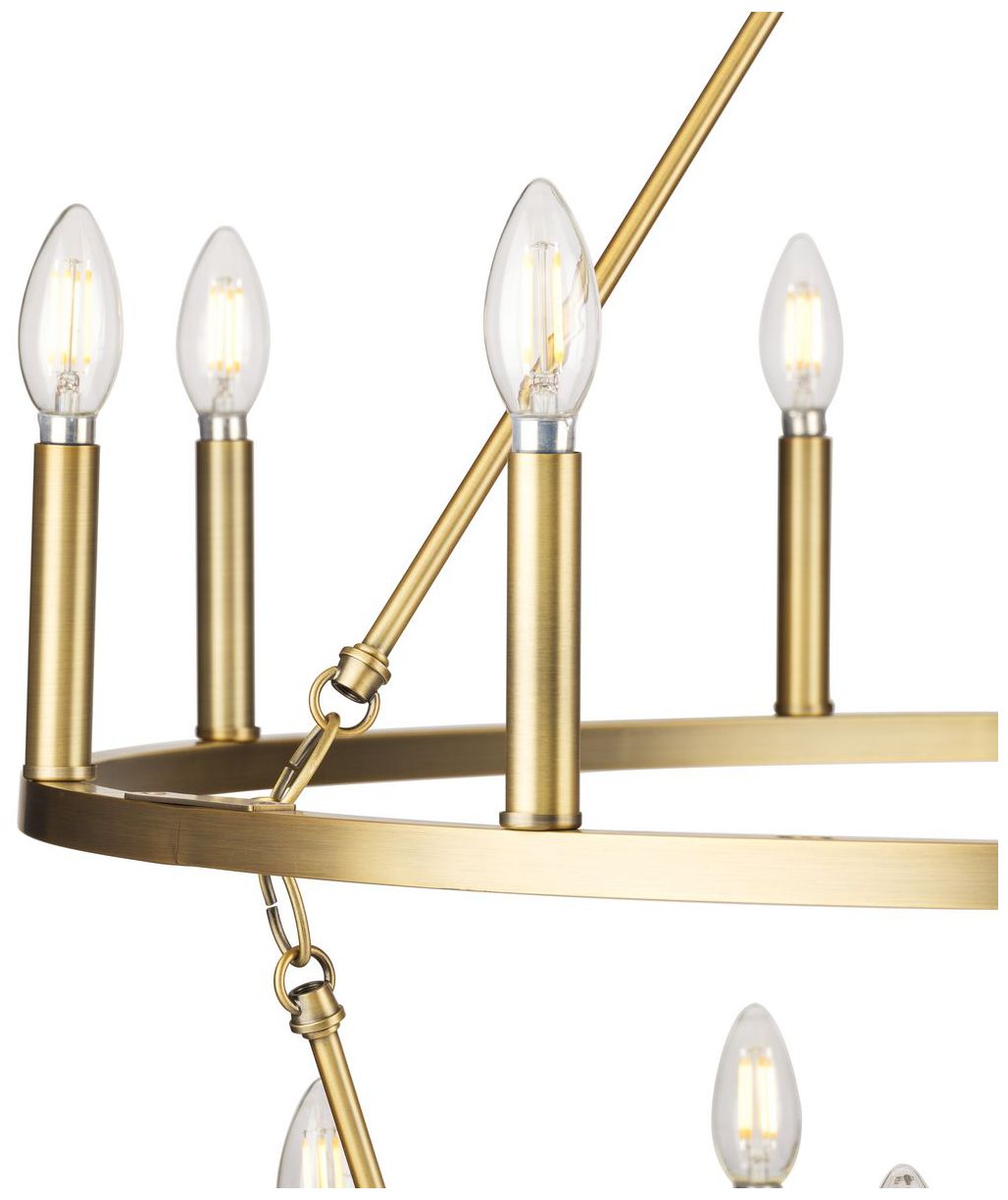 Image 6 Gilliam Collection Fifteen-Light Chandelier more views